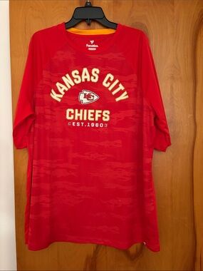Fanatics Kansas City Chiefs Red Performance Shirt